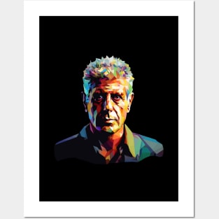 Anthony Bourdain WPAP Posters and Art